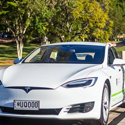 UQ's first dedicated e-mobility researcher Dr Jake Whitehead 